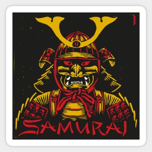 Samurai Warrior Sticker